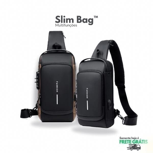 Mochila Anti-Furto Slim Bag™ - [ SEGURANÇA E TECNOLOGIA]